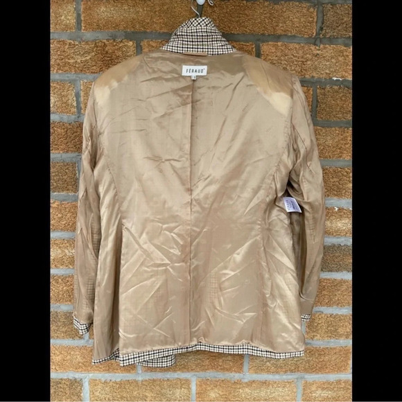 Feraud cashmere blazer jacket large - Picture 8 of 9